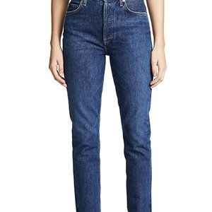 Agolde Remy High Rise Straight Jean in Wink